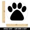 Paw Print Solid Self-Inking Rubber Stamp for Stamping Crafting Planners